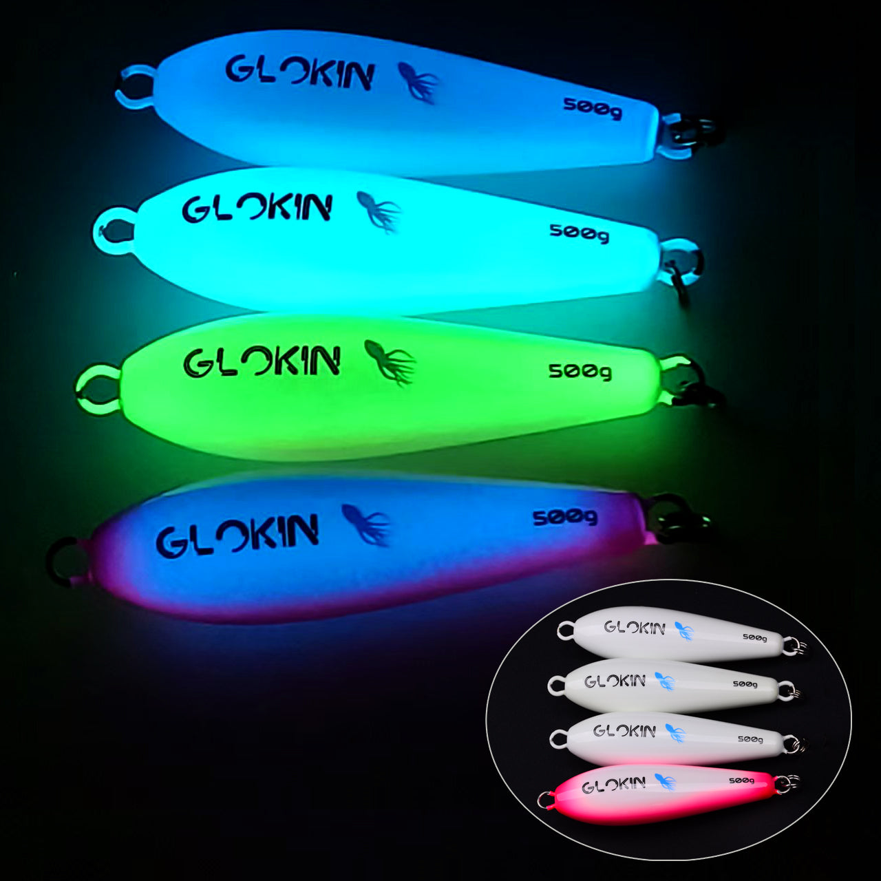 Aqua Glow Tuna Bomber