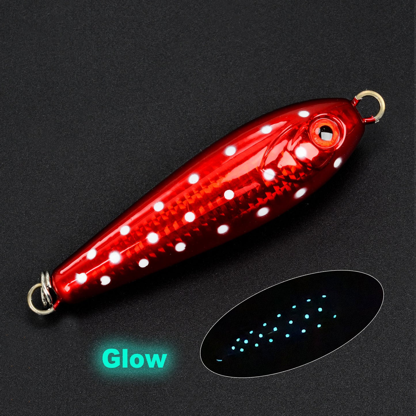 Red Polkadot Atom Bomber