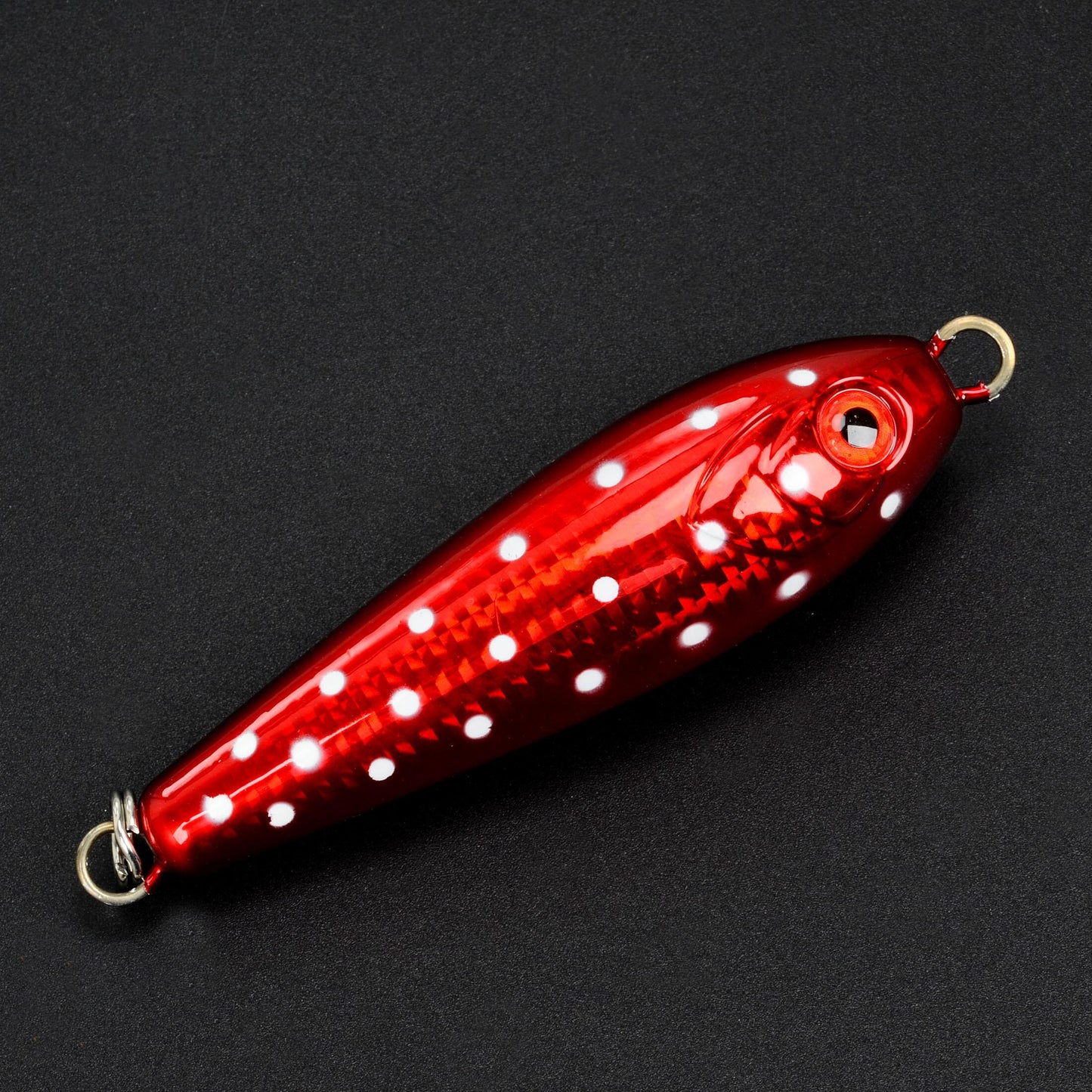 Red Polkadot Atom Bomber