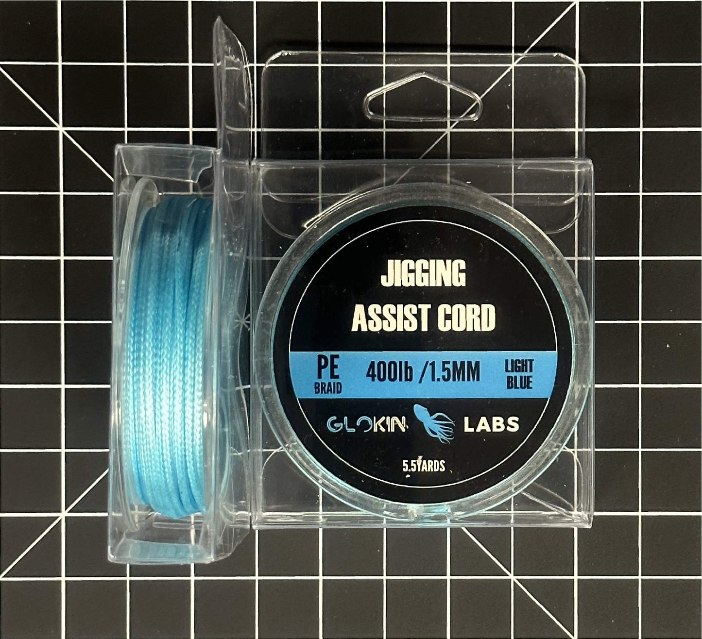 LIGHT BLUE NON UV ASSIST LINE PE BRAID 400lb /1.5MM
