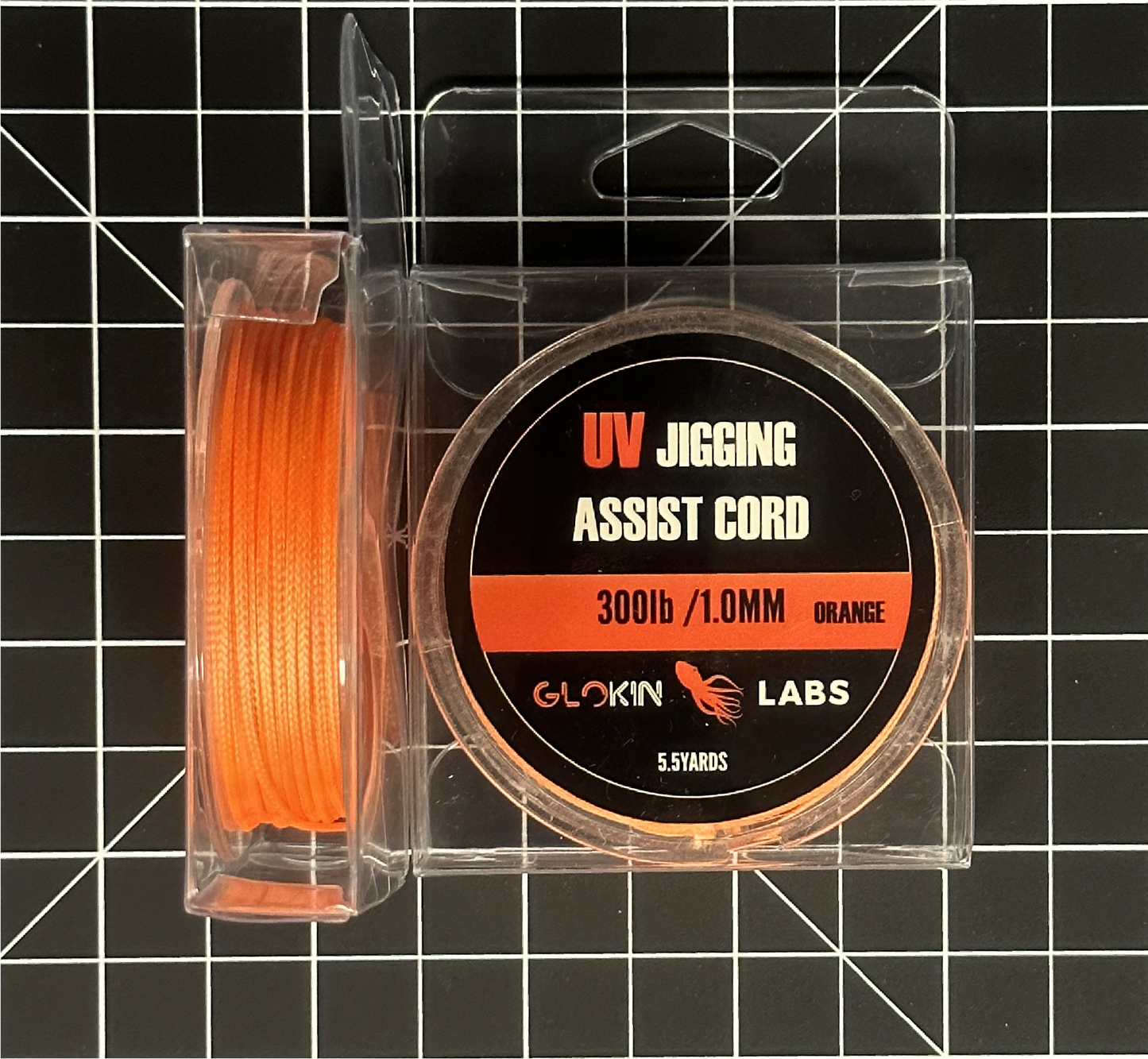 ORANGE UV ASSIST LINE PE BRAID 300lb /1.0MM