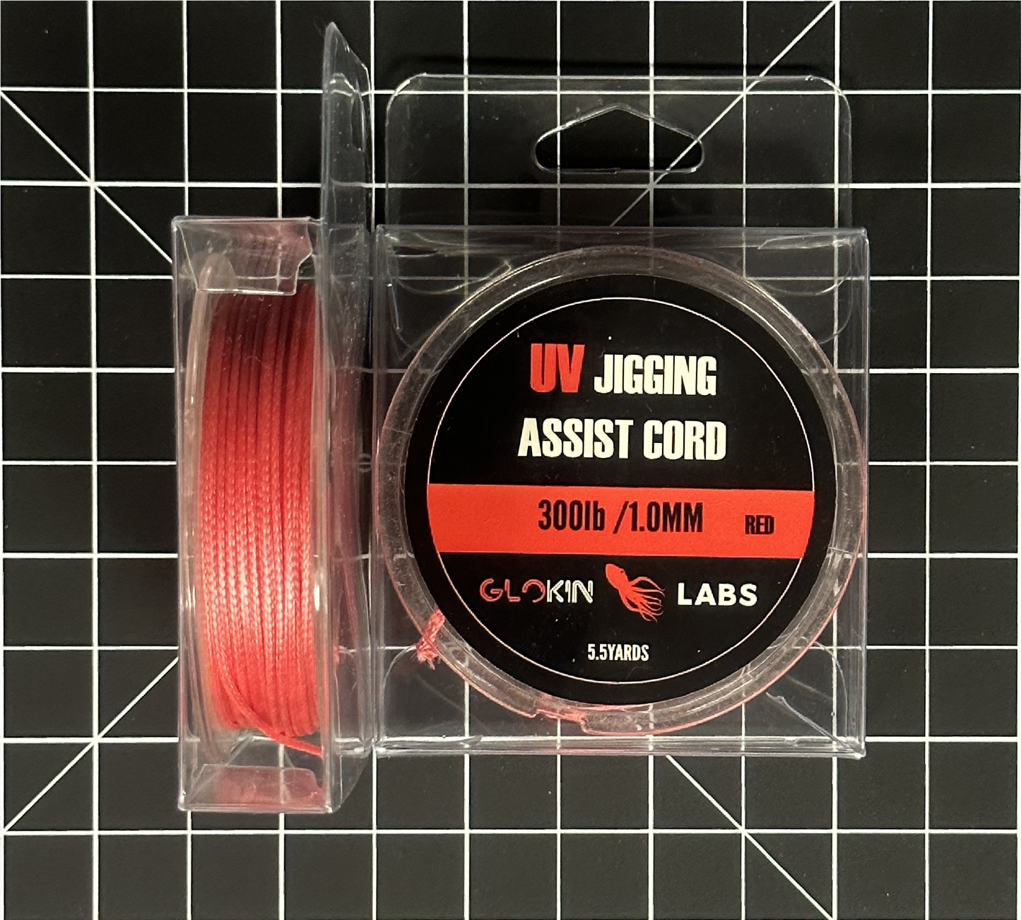 RED UV ASSIST LINE PE BRAID 300lb /1.0MM