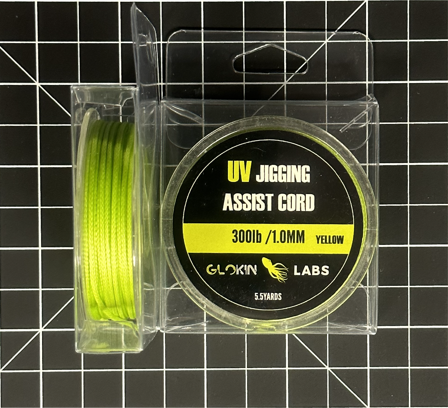 YELLOW UV ASSISIT LINE PE BRAID 300lb /1.0MM