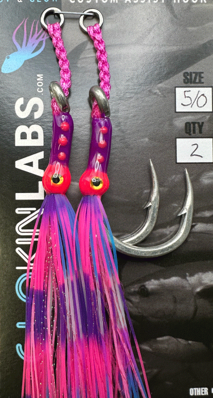 Purple/pink squid #31