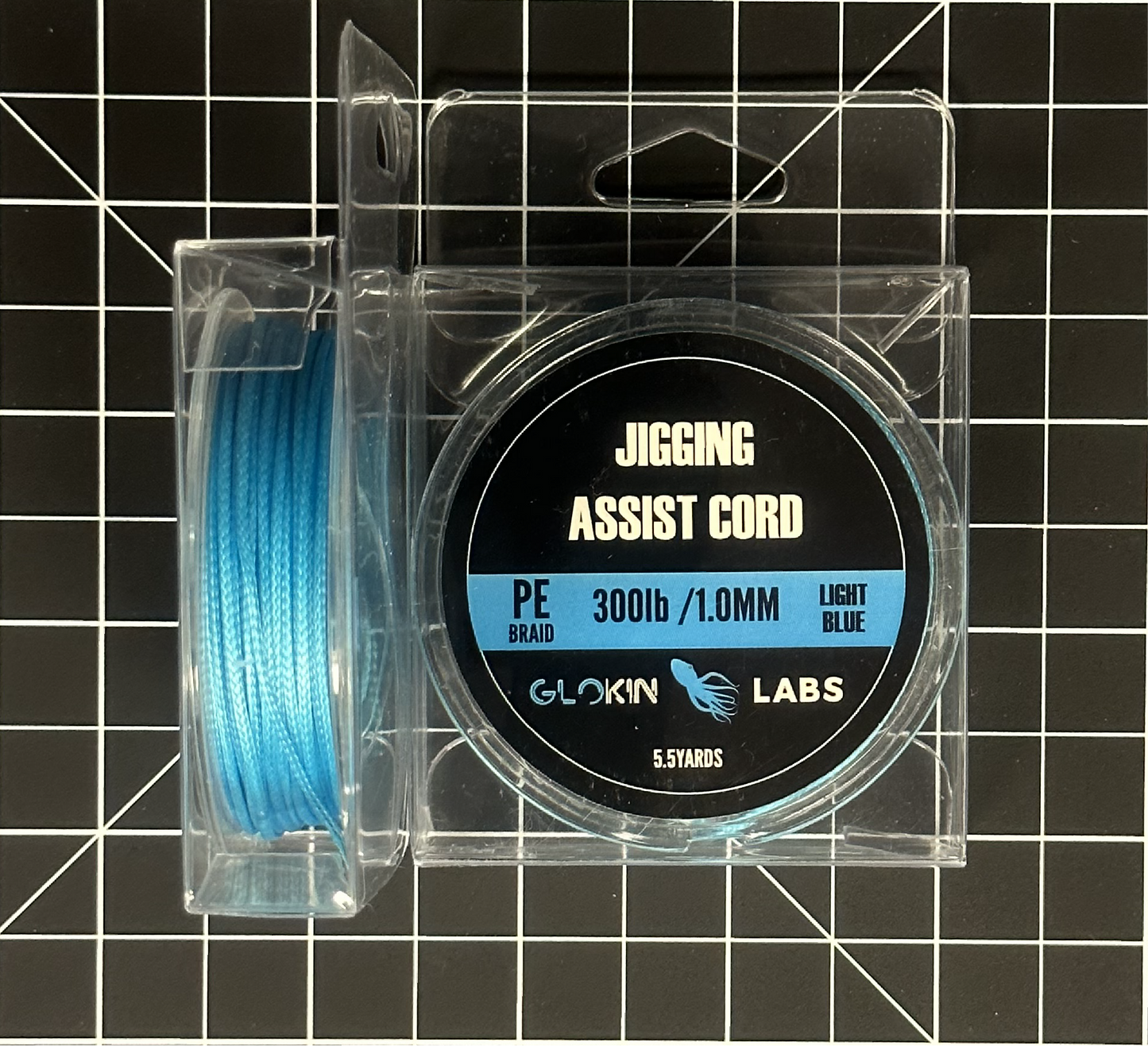 LIGHT BLUE NON UV ASSIST LINE PE BRAID 300lb /1.0MM